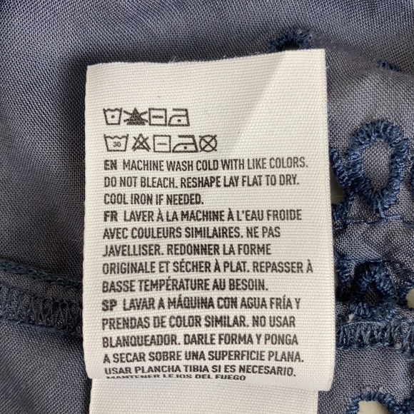 American Eagle Blue Long Kimono - Picture 13 of 13